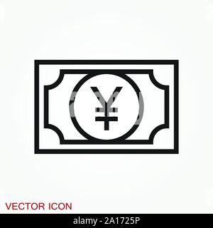 Money Currency Icon design template. Vector EPS Stock Vector