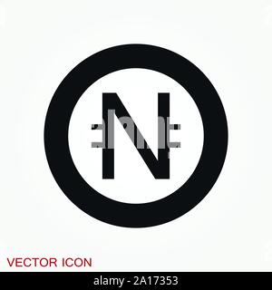 Money Currency Icon design template. Vector EPS Stock Vector
