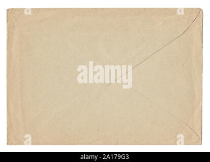 Old postal envelope Stock Photo