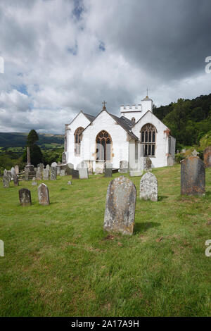 The Church of All Saints. Selworthy. Exmoor National Park. Somerset. UK. Stock Photo