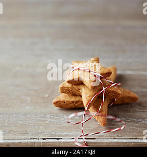 Gingerbread cookies to give as a gift Stock Photo
