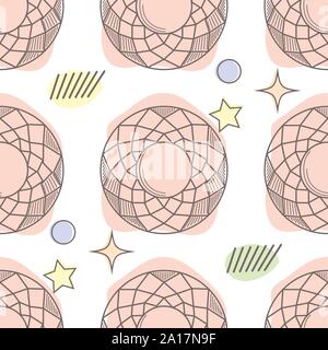 Seamless colorful diamond gemstones background on black. Jewels pattern. Stock Vector