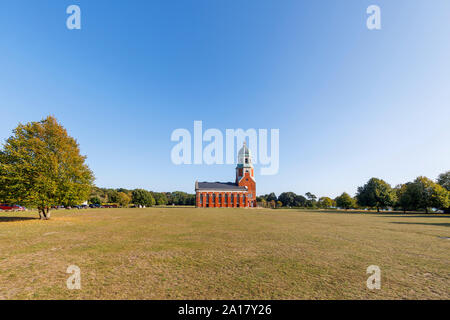 Netley Hospital chapel building, Royal Victoria Country Park, Netley (Netley Abbey), a village on the south coast of Hampshire, southern England Stock Photo