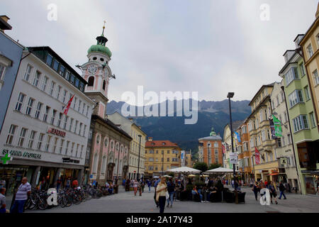 Innsbruck, Inn Valley, Tyrol, Austria. Stock Photo
