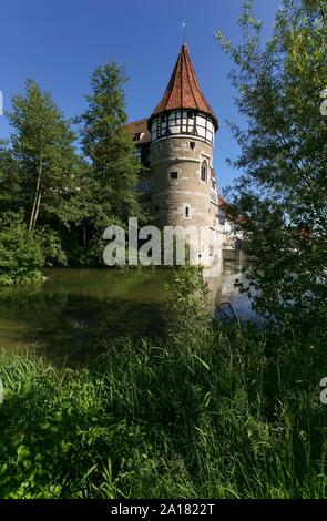 Zollern Castle Balingen an der Eyach, Balingen, Baden-Wurttemberg, Germany Stock Photo