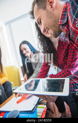 Diverse Group of young People Working Together Concept Stock Photo
