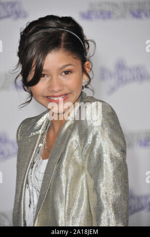 ZENDAYA JUSTIN BIEBER: NEVER SAY NEVER LOS ANGELES ...