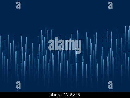 Abstract background with lines. Lines composed of glowing backgrounds. Vector illustration. Stock Vector