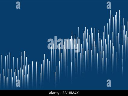 Abstract background with lines. Lines composed of glowing backgrounds. Vector illustration. Stock Vector