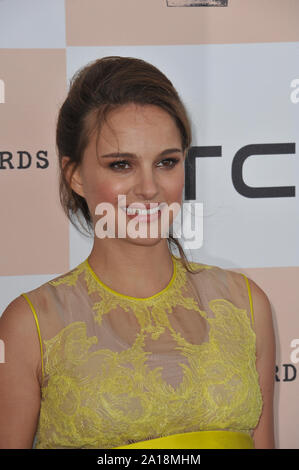 LOS ANGELES, CA. February 26, 2011: Natalie Portman at the 2011 Film Independent Spirit Awards on the beach in Santa Monica, CA. © 2011 Paul Smith / Featureflash Stock Photo