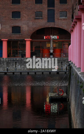 Tate Liverpool in Albert Dock, an art gallery and museum Stock Photo