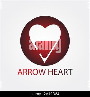 Arrow Forward UP Logo Logotype Symbol sign icon template for business office Stock Vector