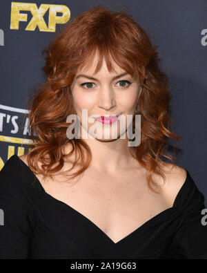 September 24, 2019, Hollywood, California, USA: Britt Lower attends FX's Premiere of ''Itâ€™s Always Sunny In Philadelphia' Season 14. (Credit Image: © Billy Bennight/ZUMA Wire) Stock Photo