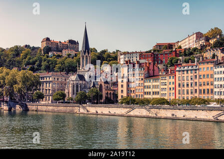 City of Lyon in daytime