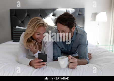 Young couple on holiday Stock Photo