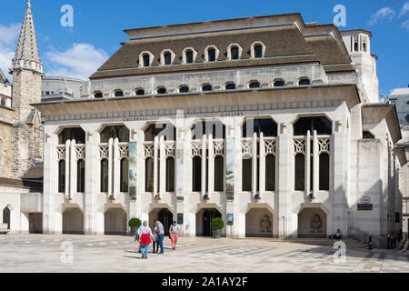 The Guildhall Art Gallery, Guildhall Yard, Moorgate, City of London, Greater London, England, United Kingdom Stock Photo