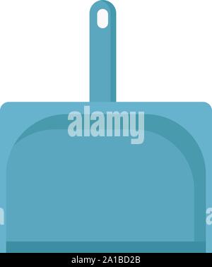 Dustpan, illustration, vector on white background. Stock Vector