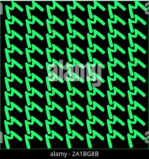 Letter m wallpaper, illustration, vector on white background. Stock Vector