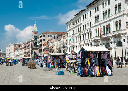 Riva degli Schiavoni, Venice, Veneto, Italy Stock Photo