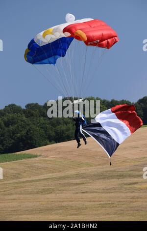 Air meeting of Mainfonds in Charente, France, August 4, 2019. Stock Photo