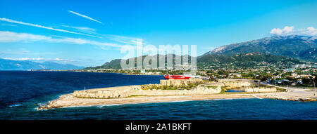 The Rio Castle in Greece Stock Photo