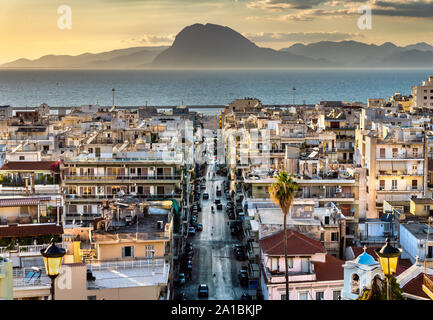 View of Patras town in Greece Stock Photo