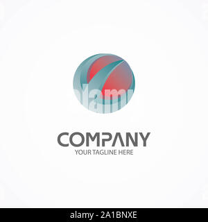 E Letter Logo Design Template Stock Photo
