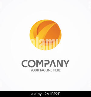 E Letter Logo Design Template Stock Photo