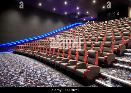 Cineworld Ashton-under-Lyne interior of a Imax screen Stock Photo