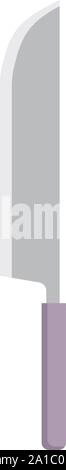 Kife for bread, illustration, vector on white background. Stock Vector