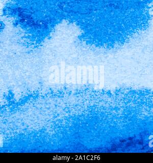 Blue abstract watercolor background vector Stock Vector