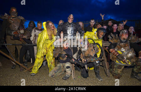 Halloween. 25th Sep, 2019. Rust, Germany - September 25, 2019: Europa-Park, Horror Nights -Traumatica at Halloween. Scary Monster Show | usage worldwide Credit: dpa/Alamy Live News Stock Photo