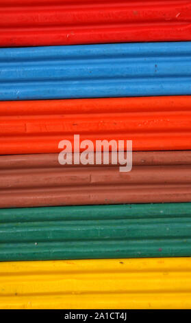 Close up of Color plasticine Stock Photo