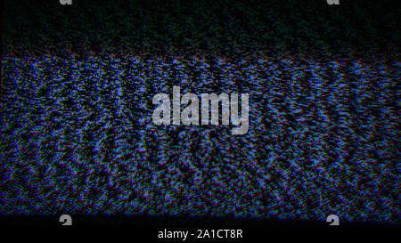 Glitch style, Abstract LED screen glitch pattern background. Stock Photo