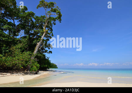 Beautiful Elephant beach on the Havelock Island of the Andaman and Nicobar Islands, India Stock Photo