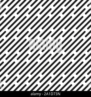 Vector seamless pattern. Stylish texture with diagonal stitches. Modern background from bold dotted line. Can be used as swatch for illustrator. Stock Vector