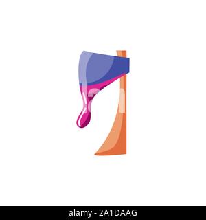 ax tool on white background vector illustration design Stock Vector