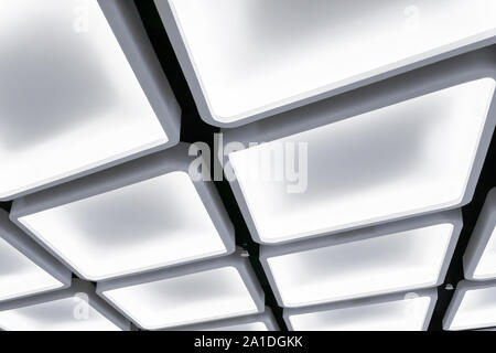 Beautiful view of decorative ceiling. Stock Photo