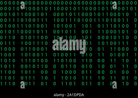 Pattern with binary code Stock Photo