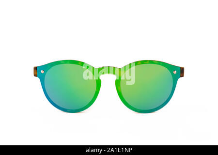 Sunglasses, front view isolated on white background Stock Photo