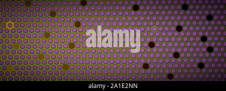 Seamless honeycomb pattern. Vector background. Stock Photo