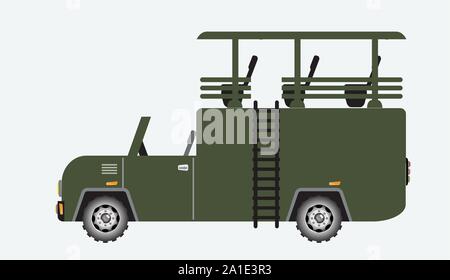 Green off road safari travel Vector Stock Vector Image & Art - Alamy