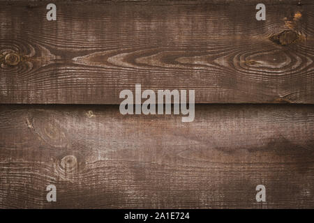 Rustic wood, timber background. Dark wooden planks. Desk surface. Antique fence, oak boards. Vintage weathered hardwood. Abstract natural color. Stock Photo