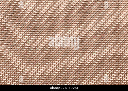 Wicker textile brown texture for decorative design. Woven background. Art backdrop. Interior decoration. Stock Photo