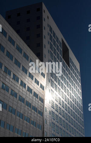 THE HAGUE - Exterior of the former ICC (International Criminal Court) in the Binckhorst area. Stock Photo