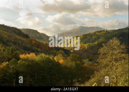 In and around Betws y Coed, North Wales, Stock Photo
