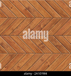 Seamless texture of chevron wooden parquet. High resolution pattern of natural wood Stock Photo