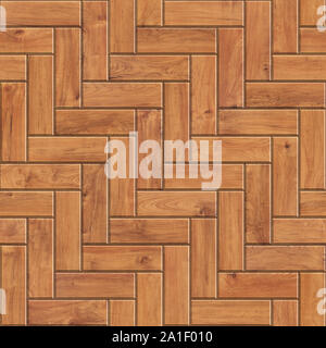 Seamless texture of herringbone wooden parquet. High resolution pattern of natural wood Stock Photo