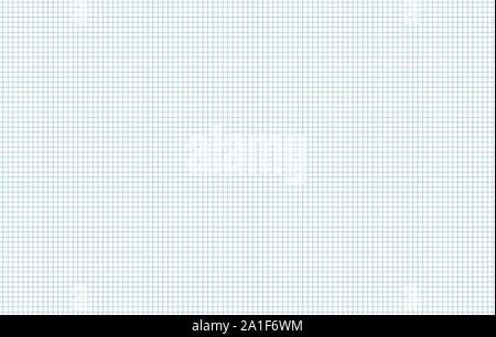 Square wide grid seamless pattern blue color. Wide grid design for print. Education. School notebook paper grid art in a cage. Technical sheet vector. Stock Vector
