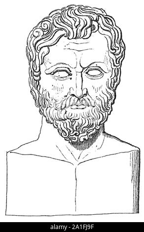 Thales of Miletus (624-546 BC) was a pre-Socratic Greek philosopher,  mathematician, astronomer, the first identifiable scientist and one of the  Seven Sages of Greece. Thales attempted to explain natural phenomena  without reference